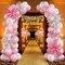 Pink and Silver Graduation Balloons, 51 PCS Congrats Grad Balloons, 22 Inch Silver Pink Star Foil Balloon and 12 Inch Grad Confetti Latex Balloon for College High School 2026 Graduation